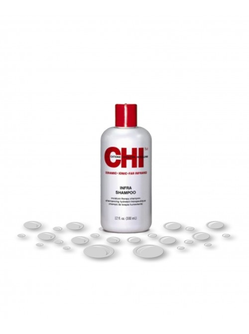 CHI Plaukus stiprinantis &scaron;ampūnas po dažymo  &bdquo;Infra&ldquo;, 350ml/950ml
