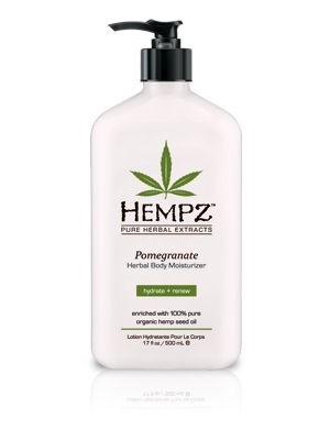 Drėkinantis kūno pienelis su granatų ir žolelių ekstraktais Hempz Herbal Pomegranate Moisturizer﻿ 500 ml