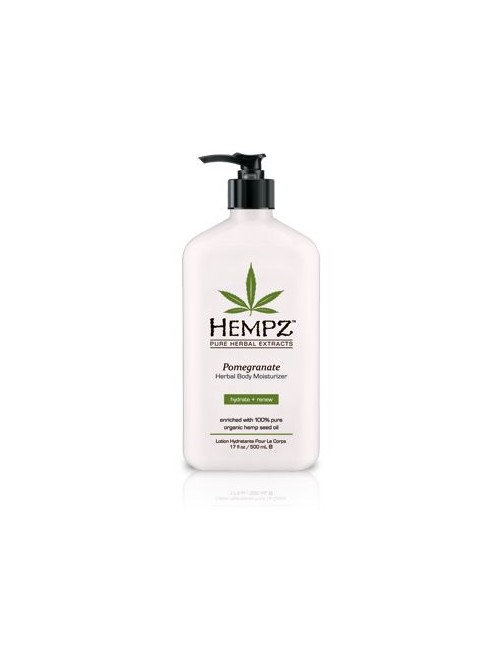 Drėkinantis kūno pienelis su granatų ir žolelių ekstraktais Hempz Herbal Pomegranate Moisturizer﻿ 500 ml