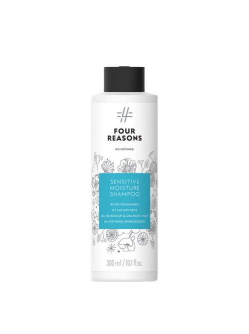 Four Reasons No Nothing Sensitive Moisture Shampoo drėkinamasis šampūnas 300 ml